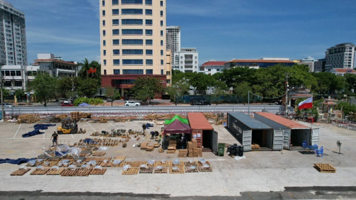 Công đoạn chuẩn bị cho lễ hội Diff 2024