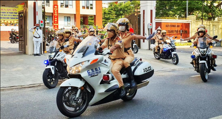 Phân luồng giao thông tại lễ hội pháo hoa 2024