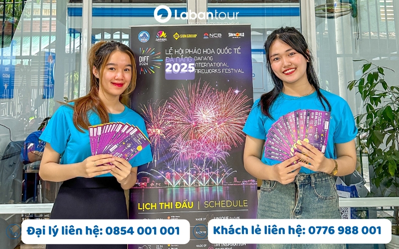 La Bàn Tour chính thức mở bán vé pháo hoa Đà Nẵng