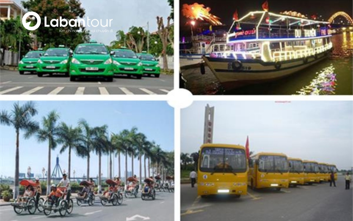 Chi phí đi Đà Nẵng 3 ngày 2 đêm: Chi phí di chuyển tại Đà Nẵng