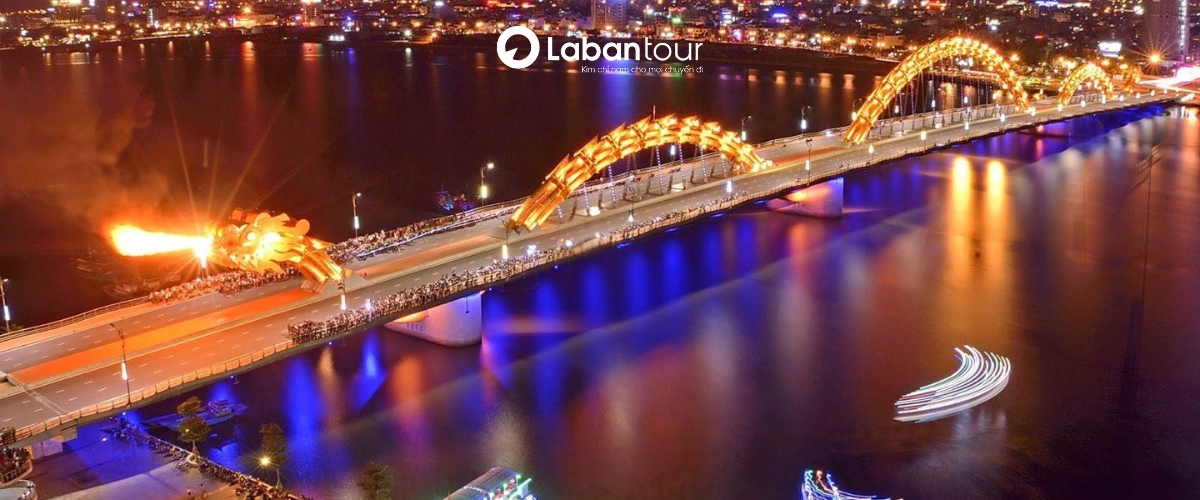 Mấy giờ cầu Rồng Đà Nẵng phun lửa? Địa chỉ cầu Rồng ở đâu?