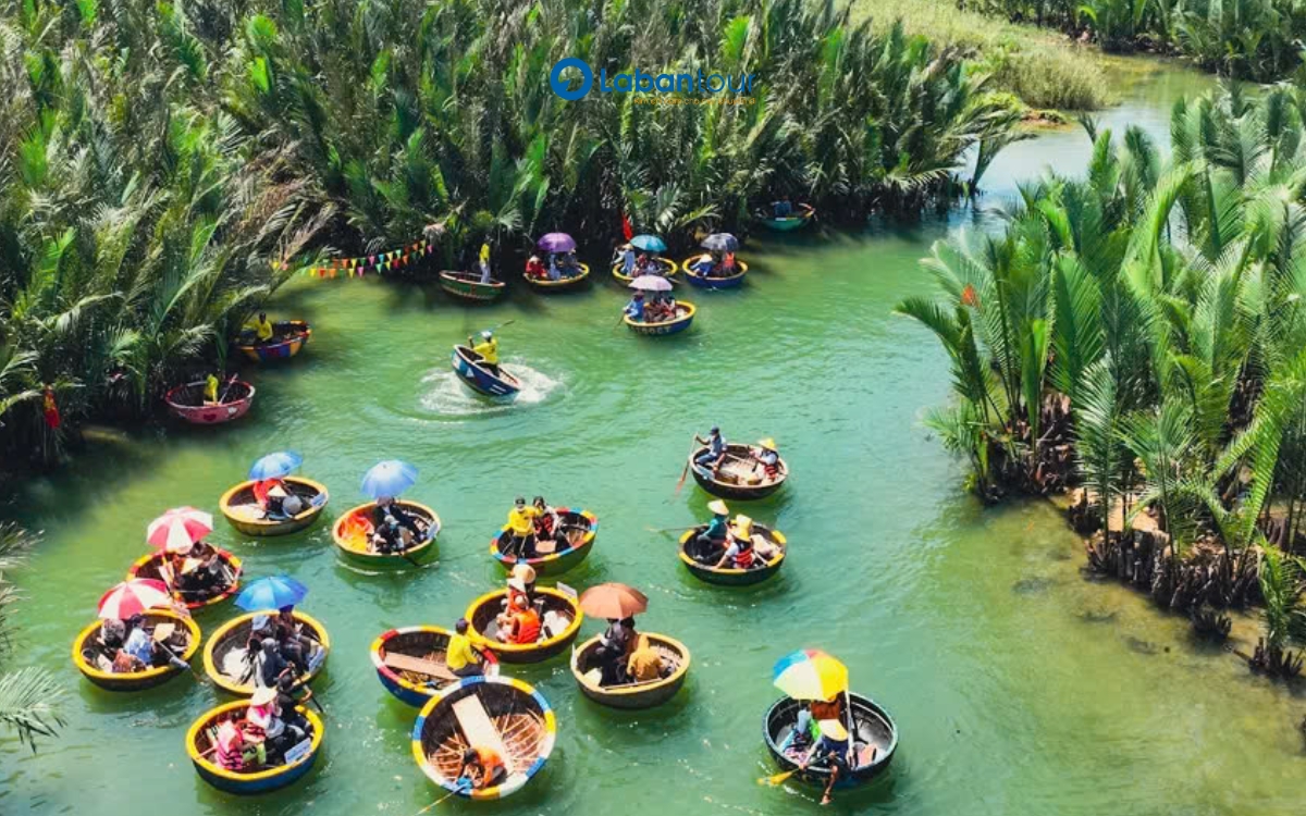 Rừng Dừa Bảy Mẫu thu hút đông đảo du khách