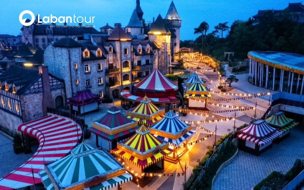 Khu vui chơi Fantasy Park tại Bà Nà Hills