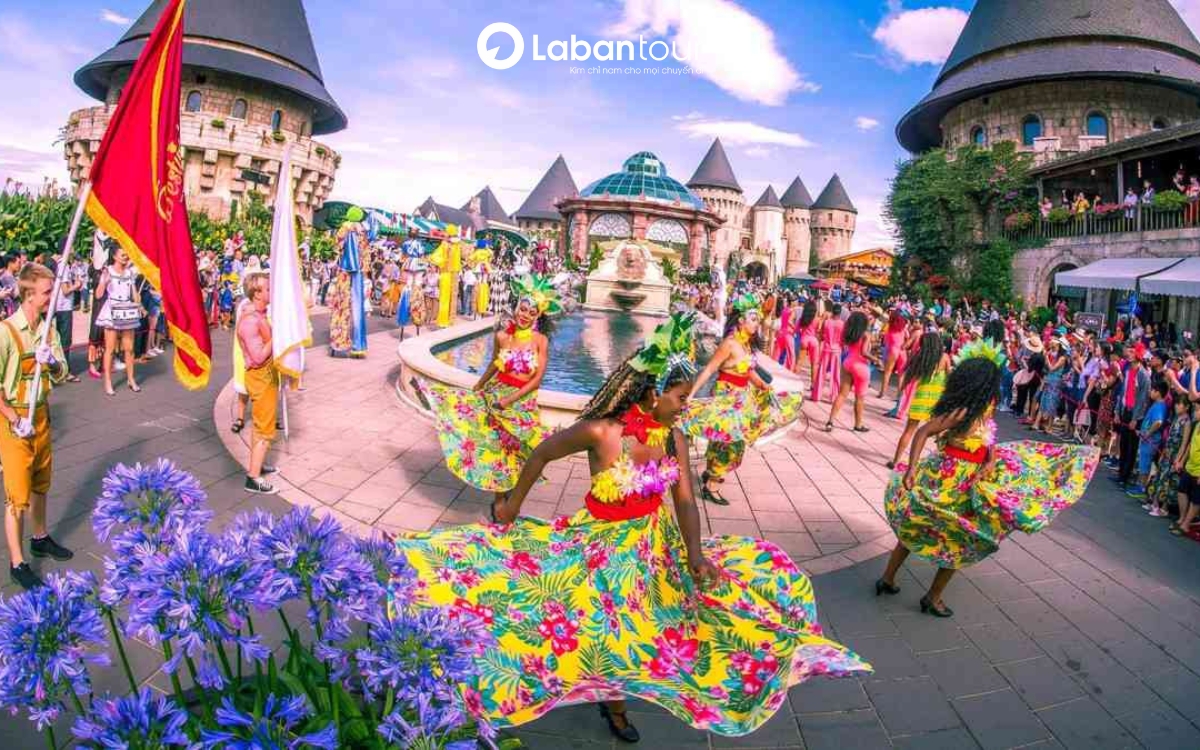 Bà Nà Hills có đa dạng lễ hội Đà Nẵng theo mùa, theo sự kiện 