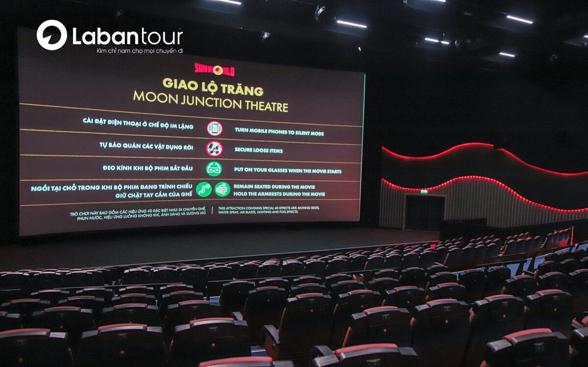 Rạp chiếu phim 4D Giao Lộ Trăng tại Sun World Bà Nà Hills