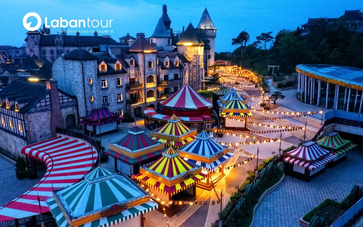 Hội chợ Châu Âu tại Bà Nà Hills