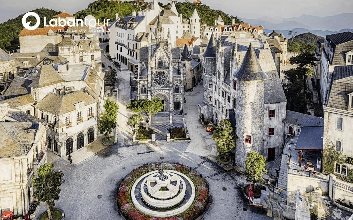Làng Pháp tại Sun World Bà Nà Hills
