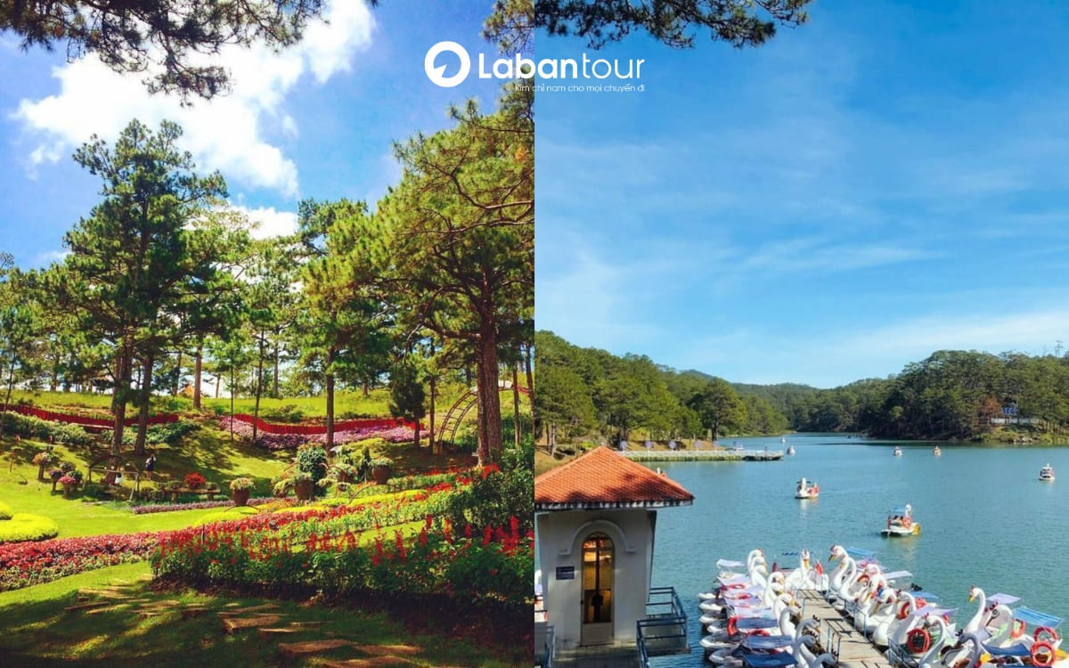 Tour Đà Lạt Đà Nẵng: Thung lũng Tình Yêu   