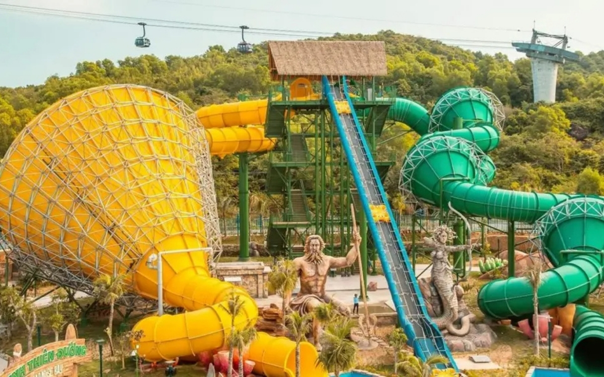 Vui chơi tại Sun World Phú Quốc