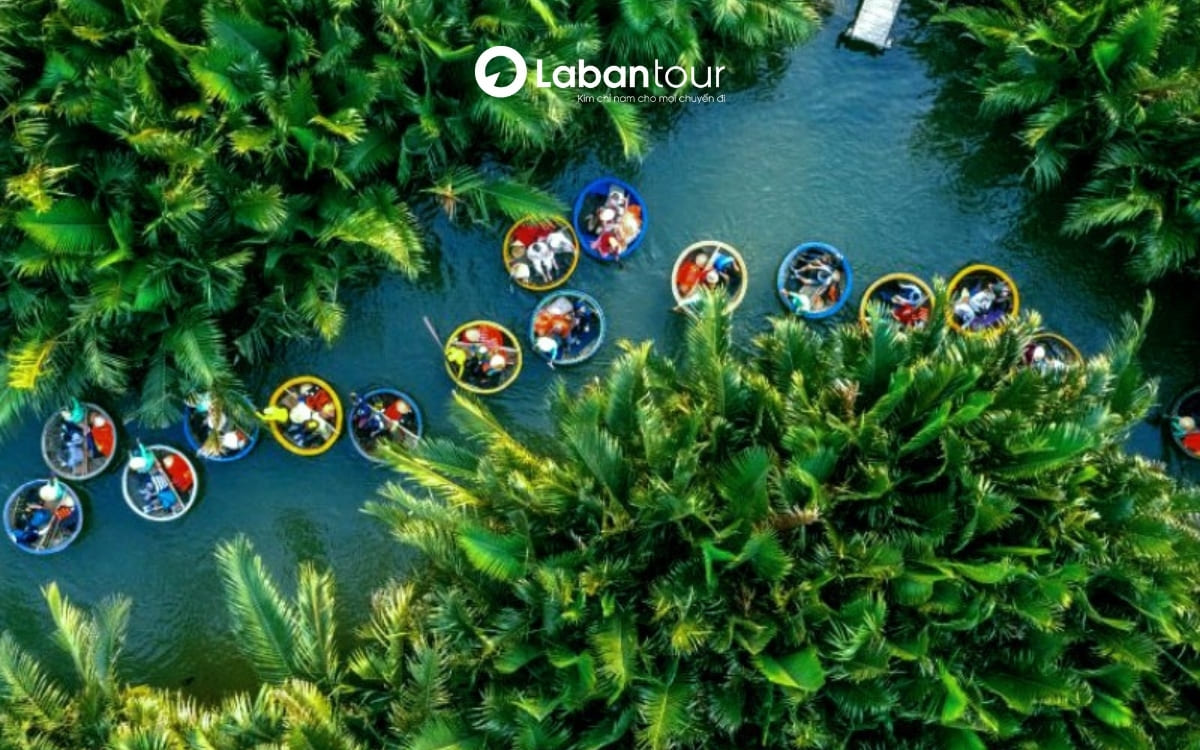 Tour Hội An Đà Nẵng tham quan Rừng dừa Bảy Mẫu 