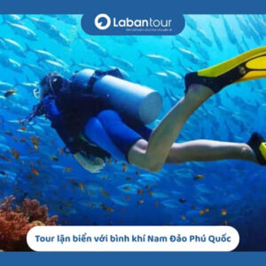 Tour lặn biển với bình khí Nam Đảo Phú Quốc