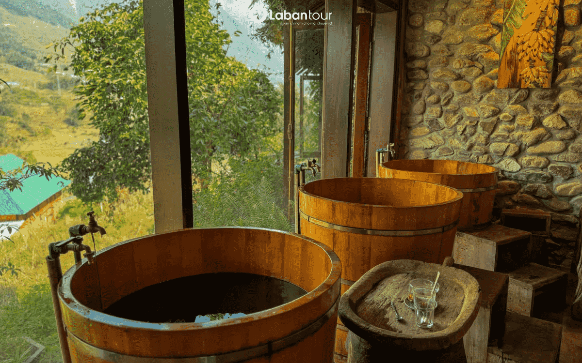 giá tắm lá thuốc ở sapa