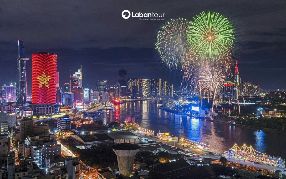 lịch bắn pháo hoa Tết Dương Lịch 2026 