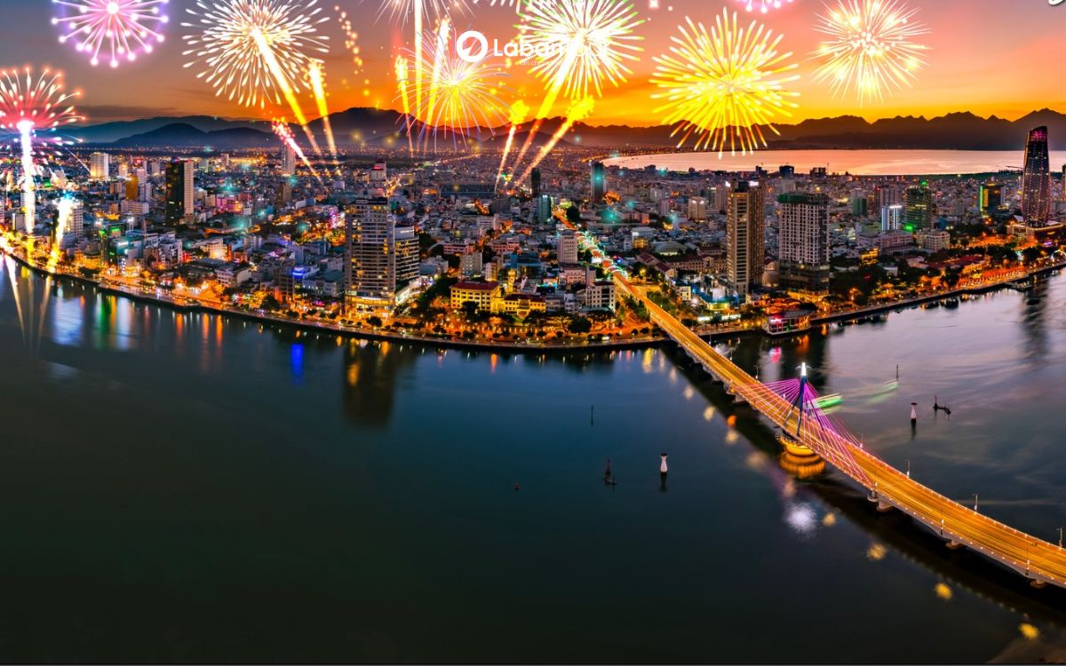 pháo hoa tết dương lịch 2026 ở đà nẵng