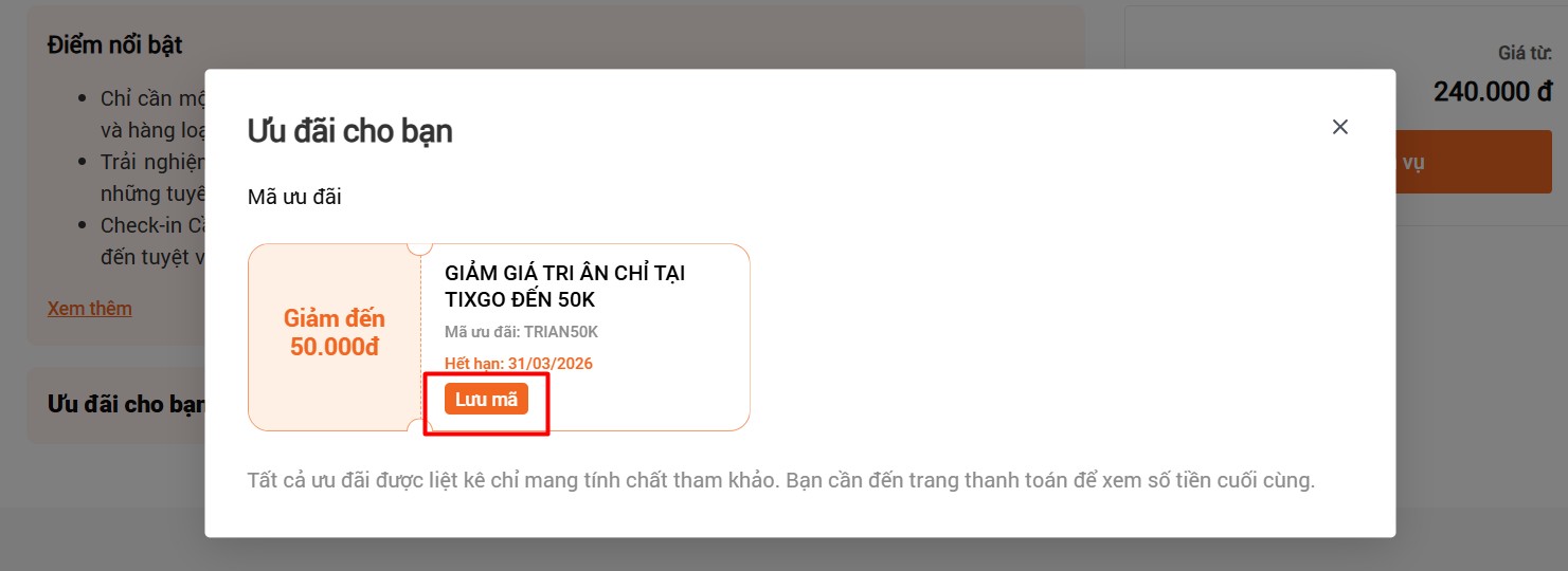 khuyến mãi bà nà hill