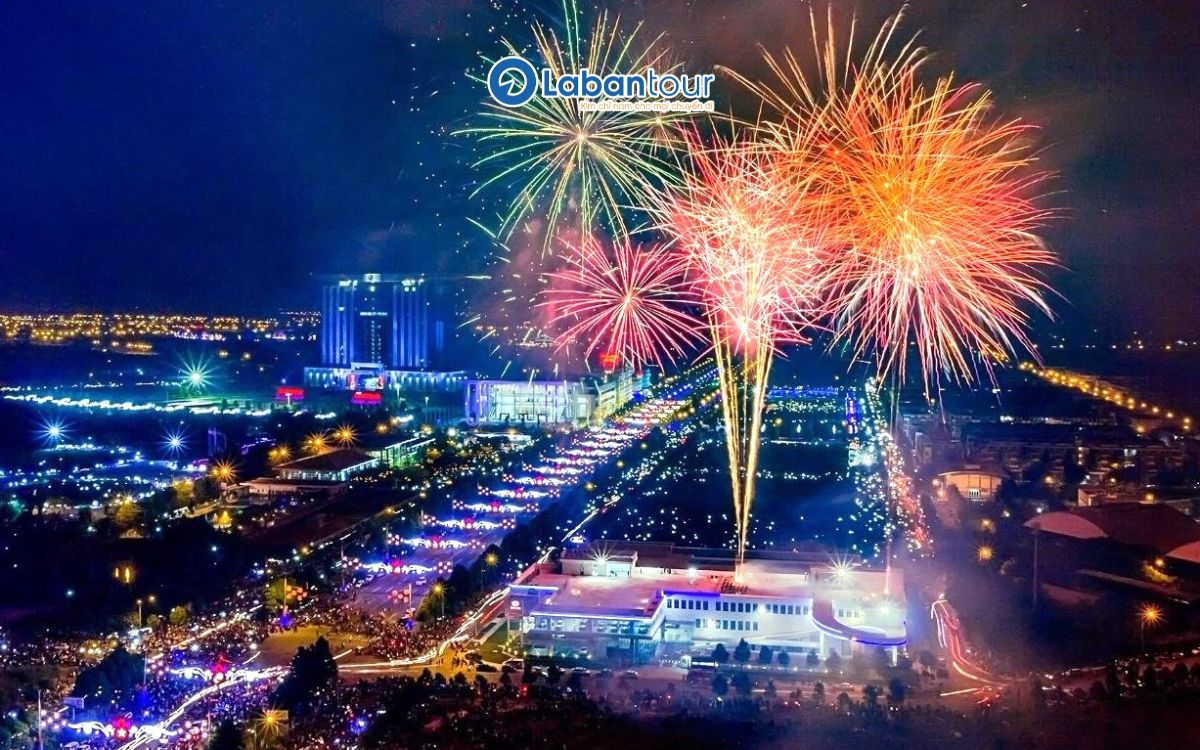 lịch bắn pháo hoa Tết Âm lịch toàn quốc