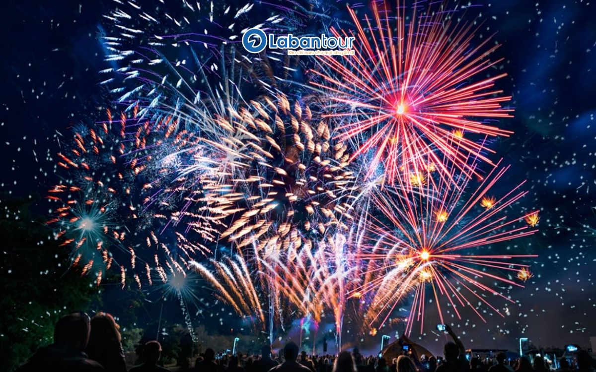 lịch bắn pháo hoa Tết Âm lịch toàn quốc