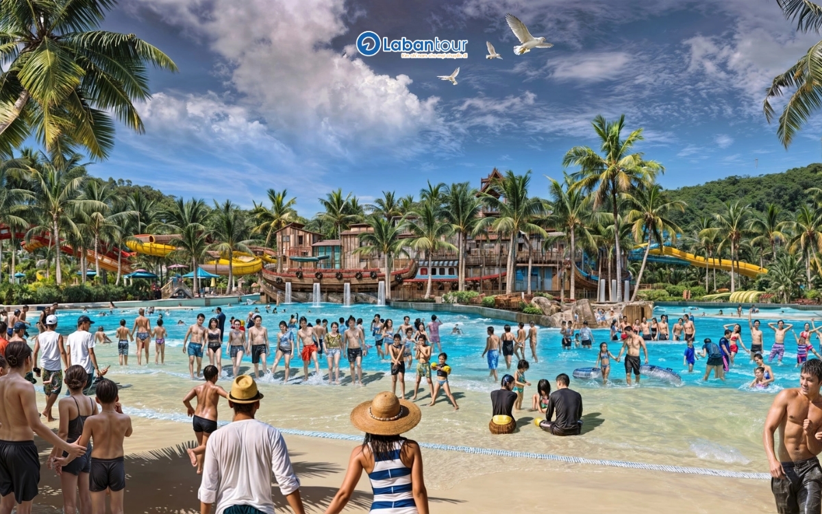 Đường trượt nước 10 làn đầu tiên thế giới đạt kỷ lục thế giới