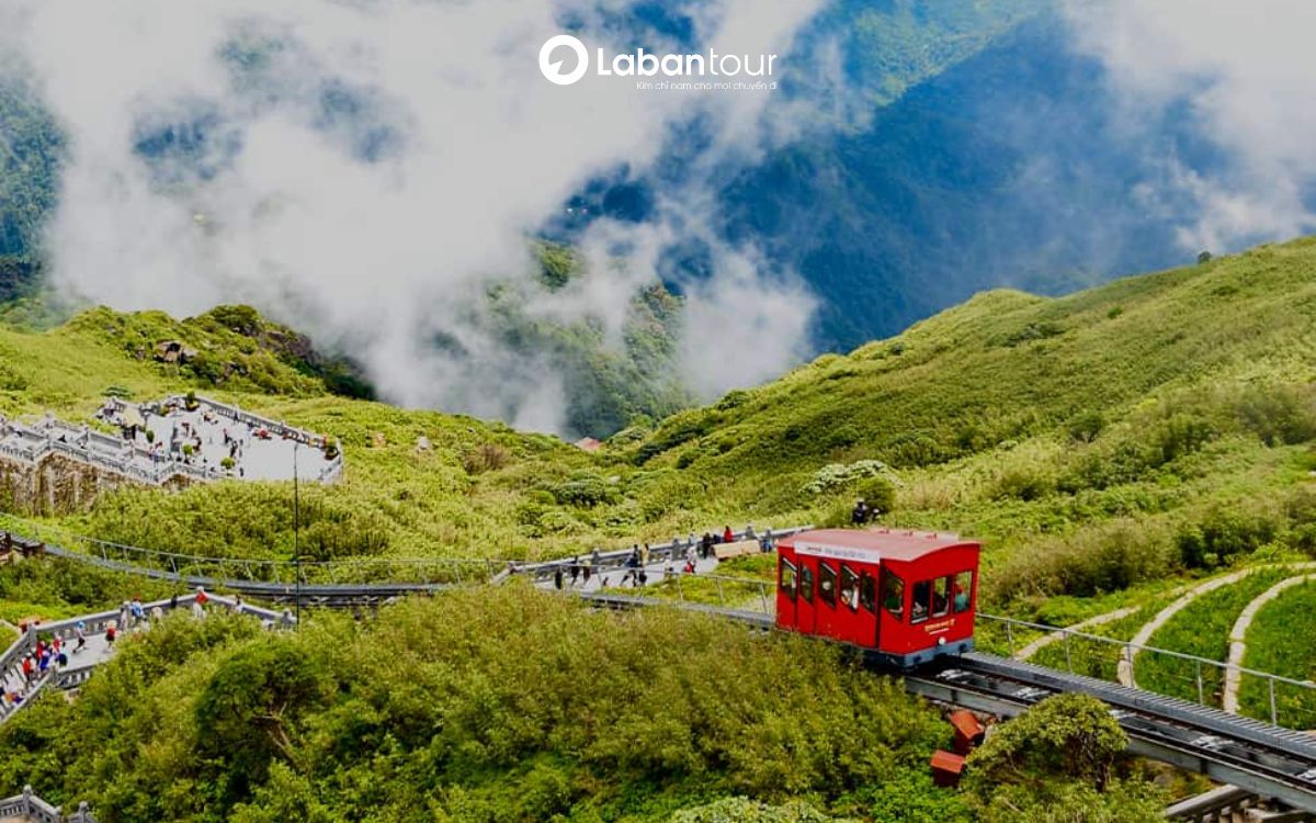 tàu lên đỉnh fansipan