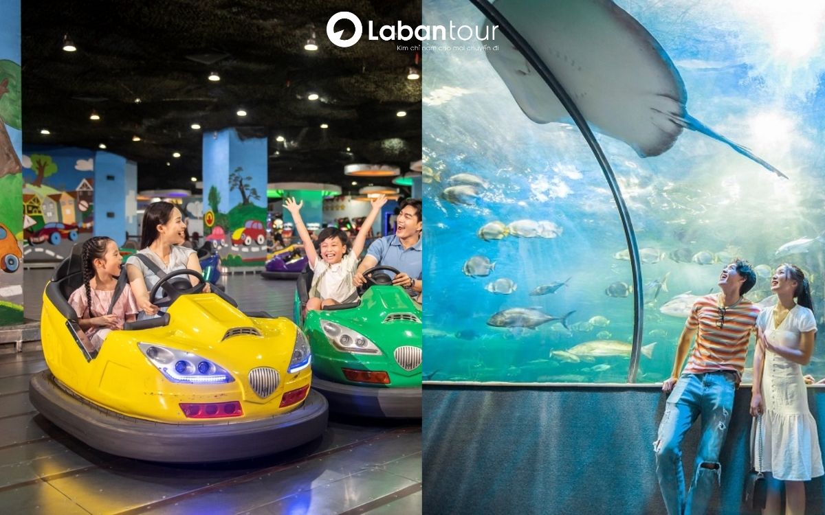 Khu vui chơi VinKE & Vinpearl Aquarium Times City