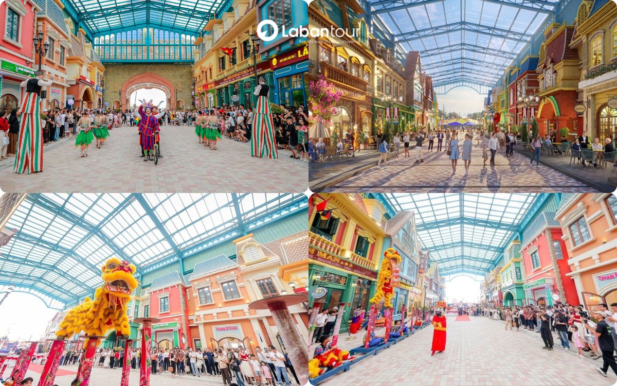 Một góc châu Âu tại Phố thương mại Đại lộ Hoàng gia