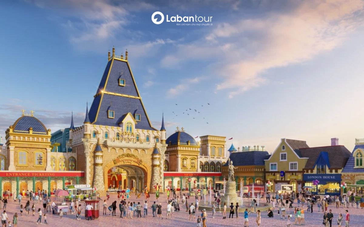 Đặt vé tại La Bàn Tour để trải nghiệm trọn vẹn VinWonders Vũ Yên
