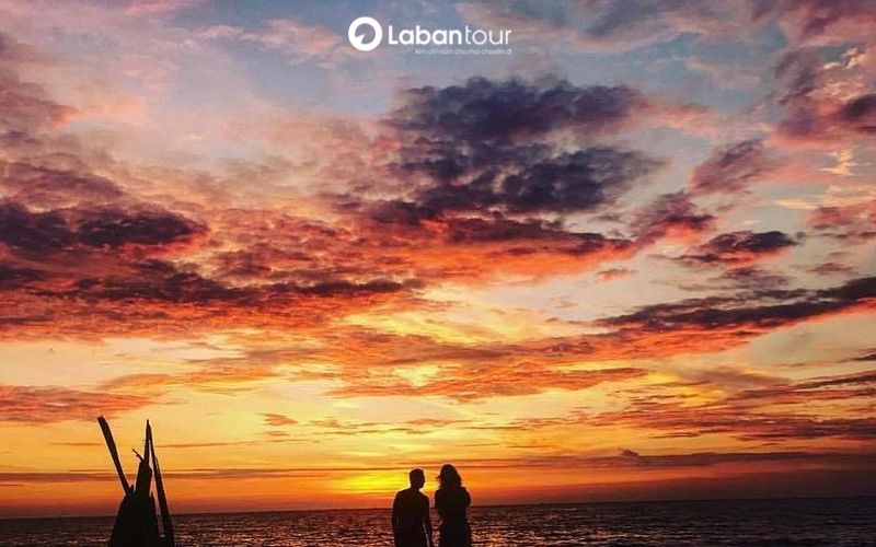 hoàng hôn trên biển phú quốc