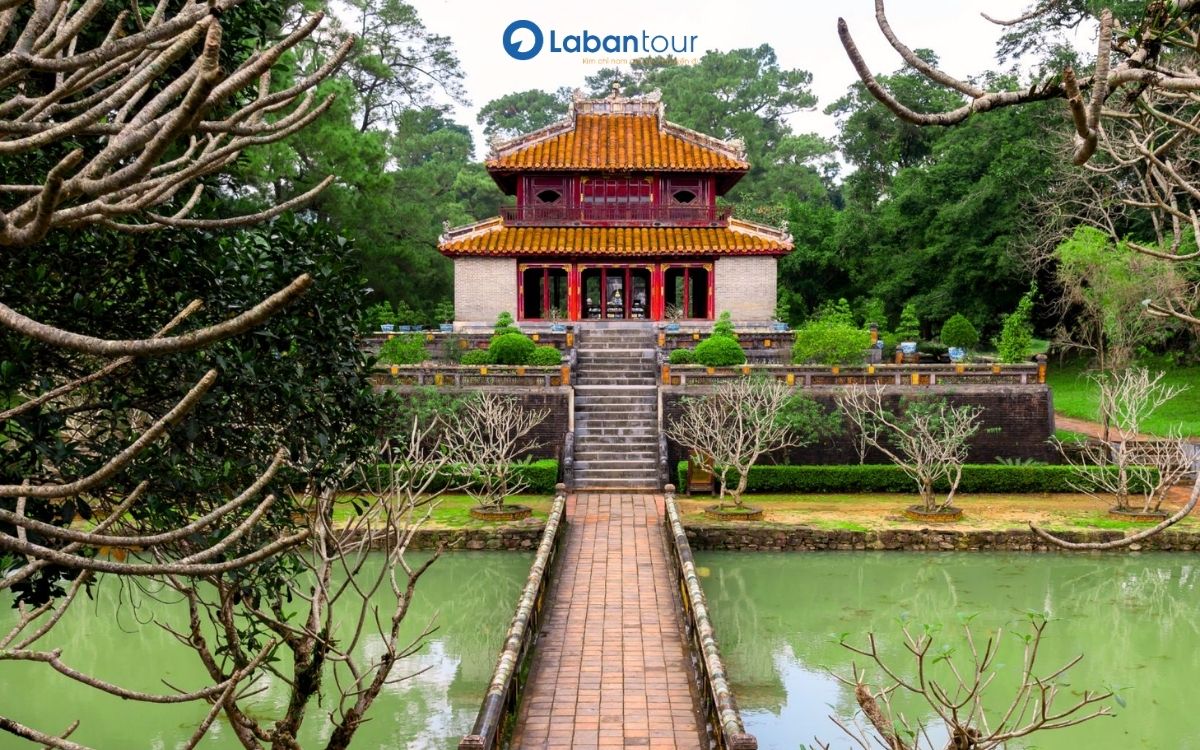 bản đồ lăng tẩm ở huế