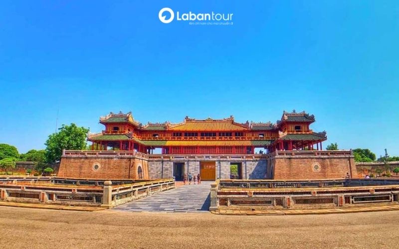 bản đồ tham quan Đại Nội Huế