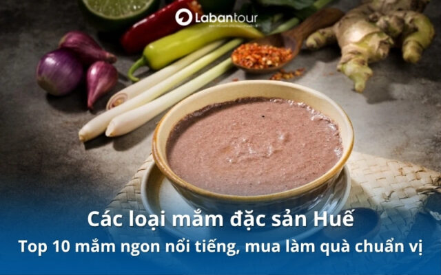 các loại mắm đặc sản huế