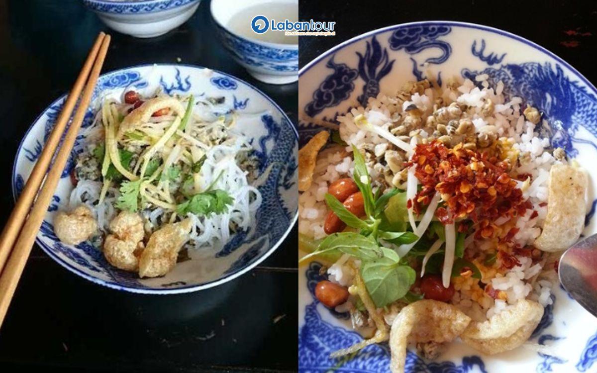 Cơm hến, bún hến du lịch huế tháng 11