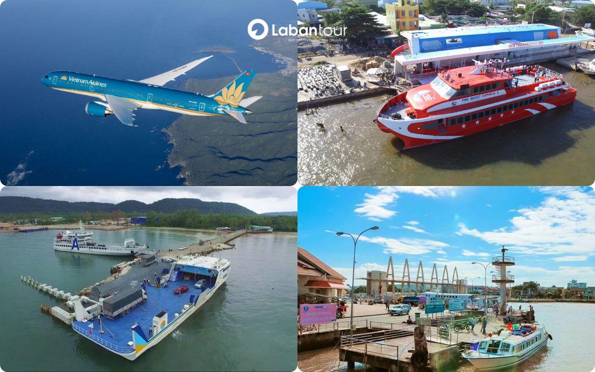 Hướng dẫn di chuyển đến Phú Quốc du lịch phú quốc tự túc