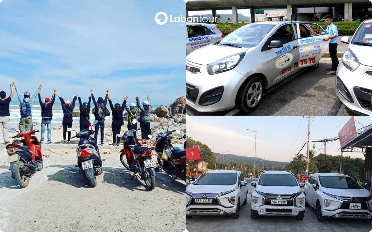 Phương tiện di chuyển tại Phú Quốc du lịch phú quốc tự túc