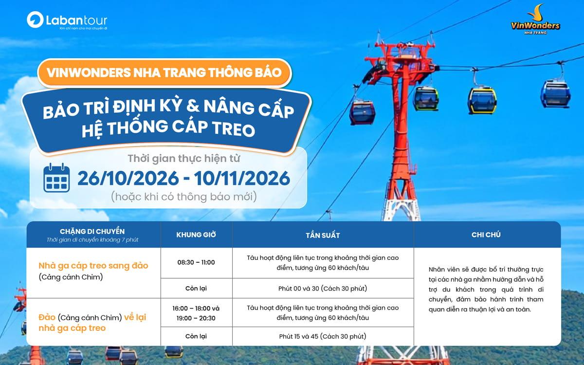 tạm dừng hoạt động cáp treo vinwonders nha trang