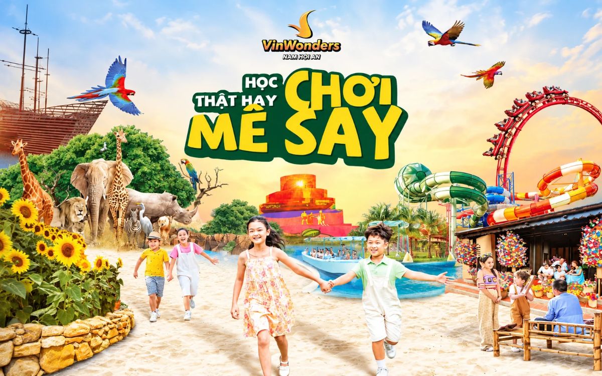 Ưu đãi vé học sinh Vinwonders Nam Hội An